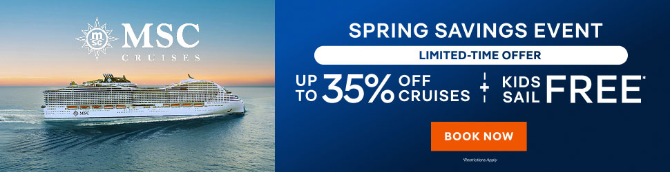 MSC Spring Cruise Sale