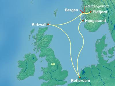 Holland America Norwegian Fjords