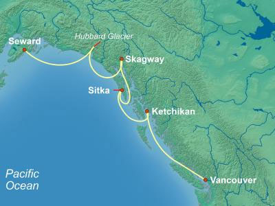 Royal Caribbean Northbound Alaska Cruise