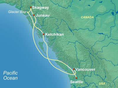 Princess Alaska Itinerary