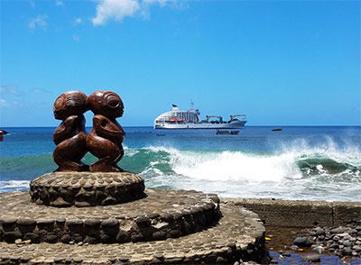 Aranui 5 Container Ship Cruise Marquesas Islands