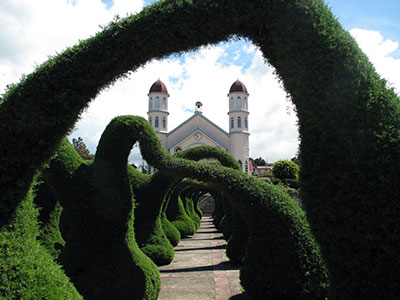 Zarcero Costa Rica Church