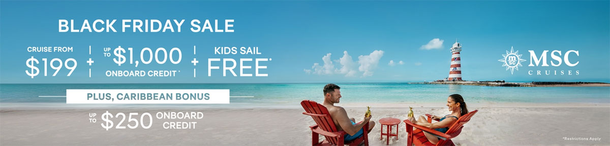 MSC Cruise Deal - Black Friday