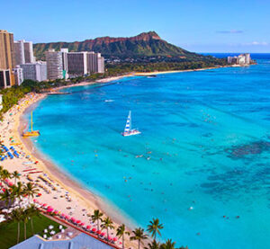 Waikiki Diamond Head Hawaii