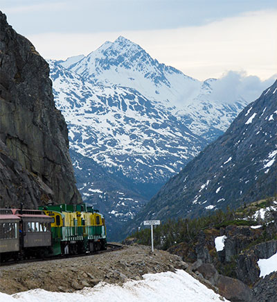 White Pass and Yukon Railway Alaska Cruise Shore Excursion