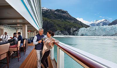 NCL Ship in Glacier Bay